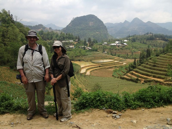 Enrique Lanz y Yanisbel Mártinez. Vietnam
